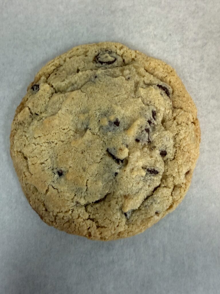 GF Chocolate Chip Cookie from Cinnamon Twist Bakery